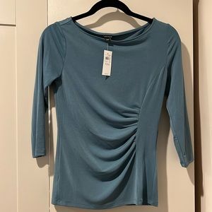 Ann Taylor Side Ruched Top